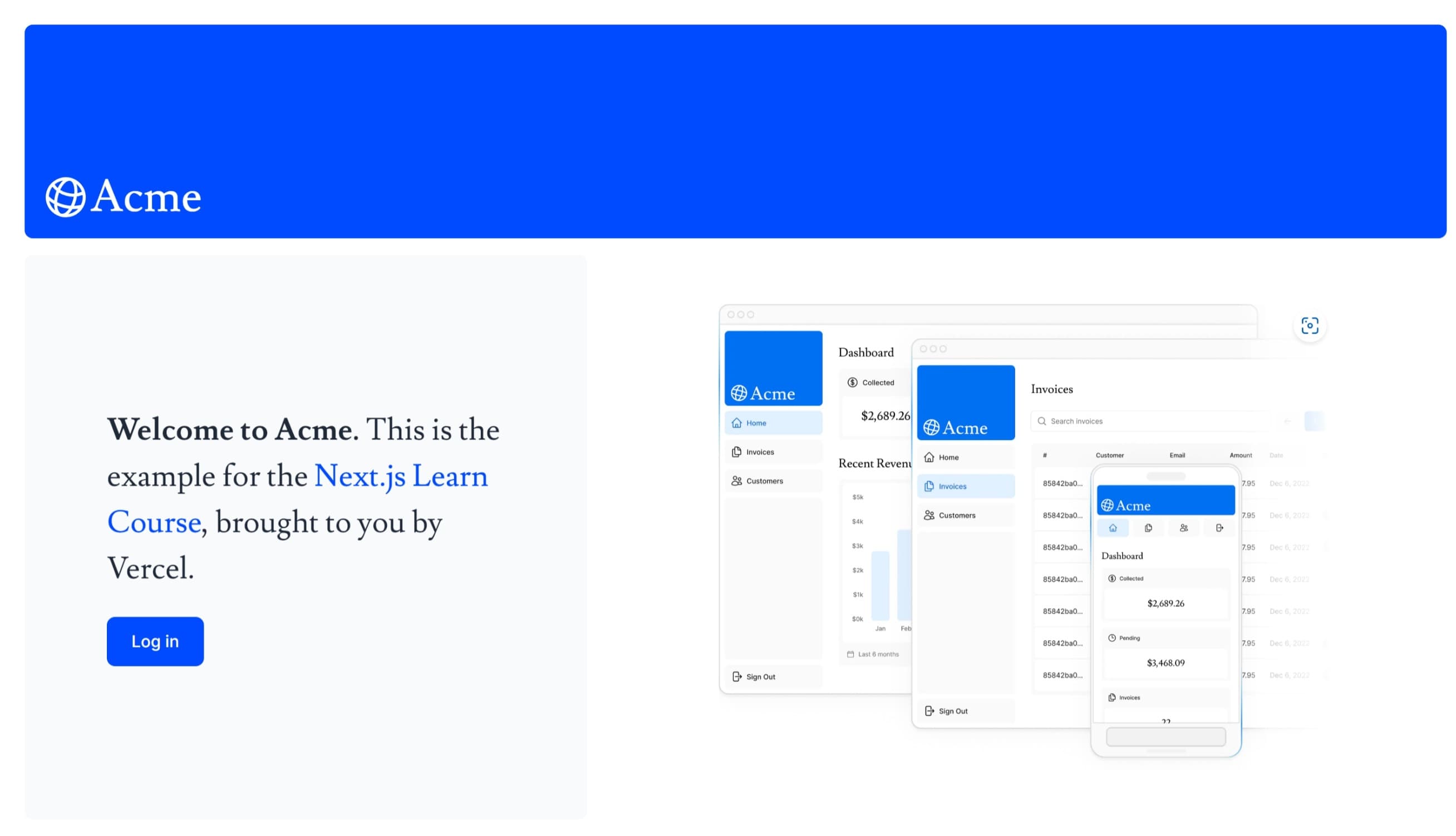 Acme Dashboard